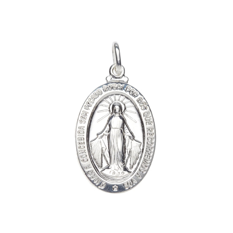 Large Miraculous medal, 25mm 35364 - Armin Lowe Jewellers